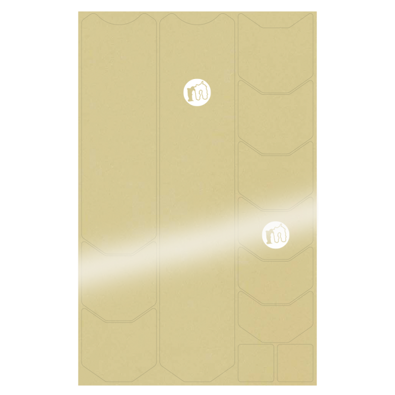 Frame Skinz, Clear - (White / Gloss)